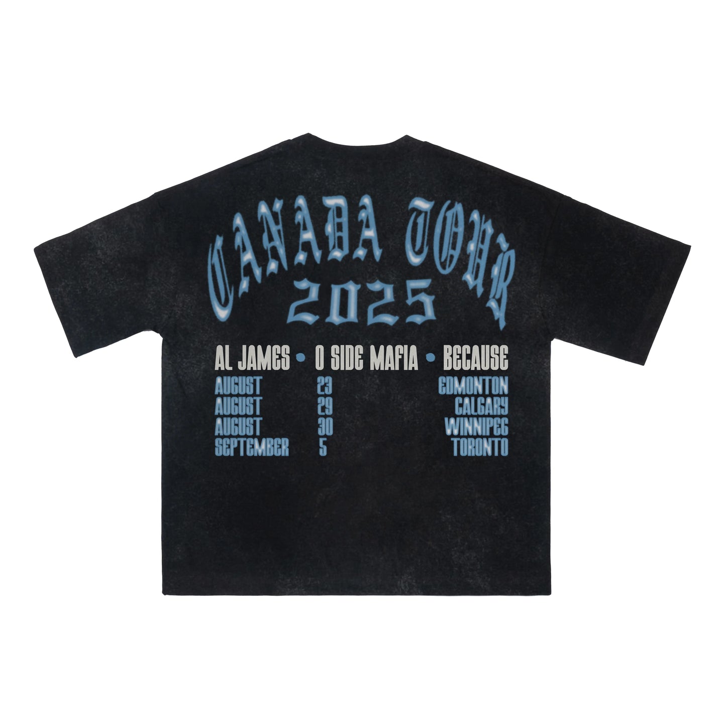 Official Canada Tour Merch 2025